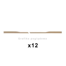 brzeszczot metal cutting 12szt pegas